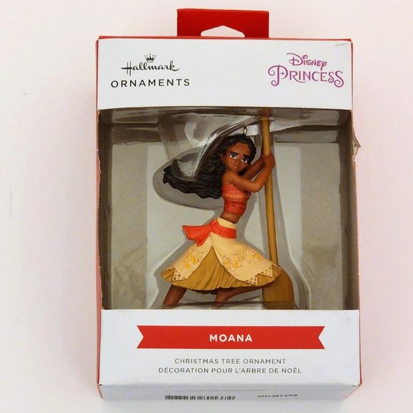 NEW Hallmark 2022 Disney Princess MOANA Christmas Ornament Hanging - Picture 2 of 7